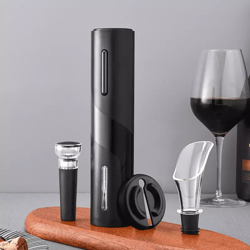 Abridor de Vinho Elétrico Recarregável Kit de Vinho Decovibe