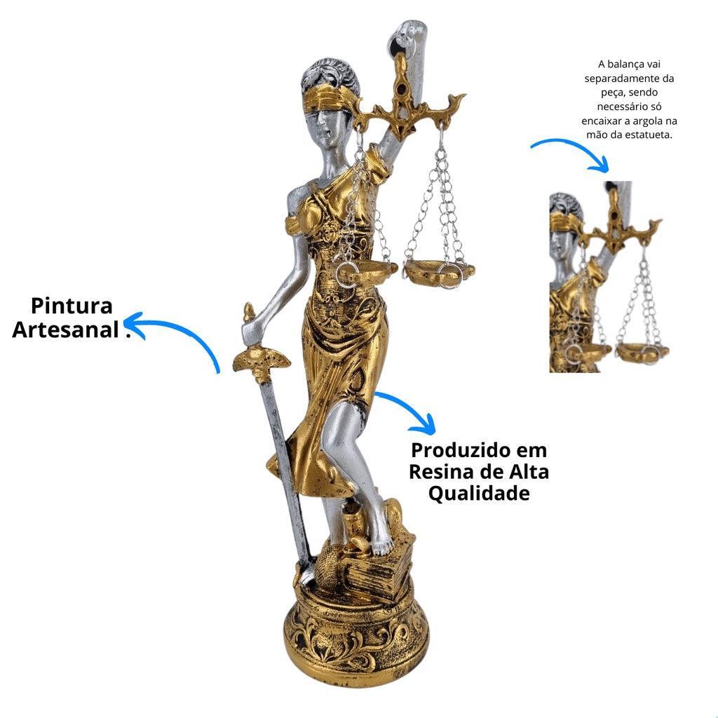 Estátua Deusa da Justiça Themis